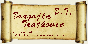 Dragojla Trajković vizit kartica